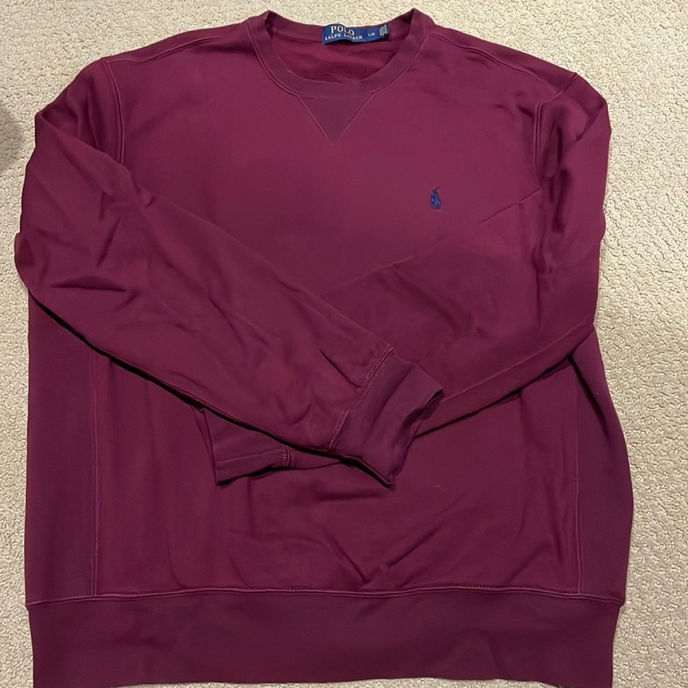 Burgundy Ralph Lauren Sweatshirt